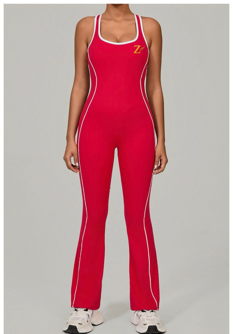 Flared jumpsuit