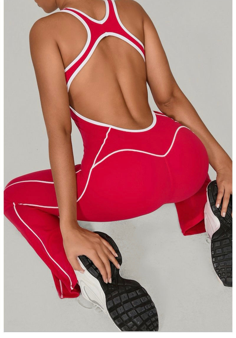 Flared jumpsuit