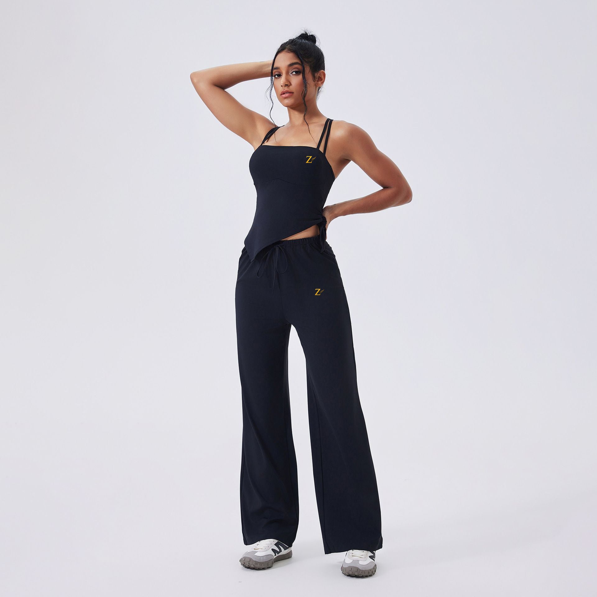 Top and flare pant
